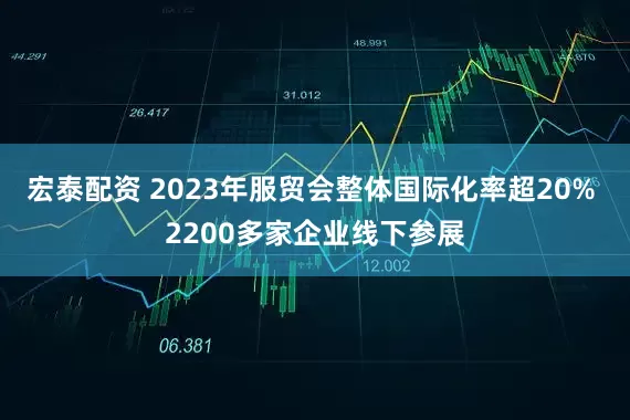 宏泰配资 2023年服贸会整体国际化率超20% 2200多家企业线下参展